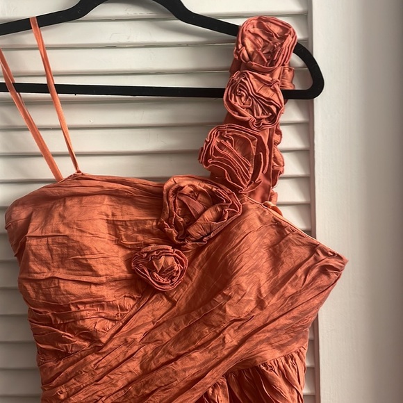 BCBG MAX AZRIA Evangeline Dress in Coral Reef-Size 6.Excellent Condition. - Picture 7 of 10